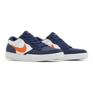🧡 NIKE SB FORCE 58 Sneakers in Navy/Orange Men’s Size 11.5 🧡